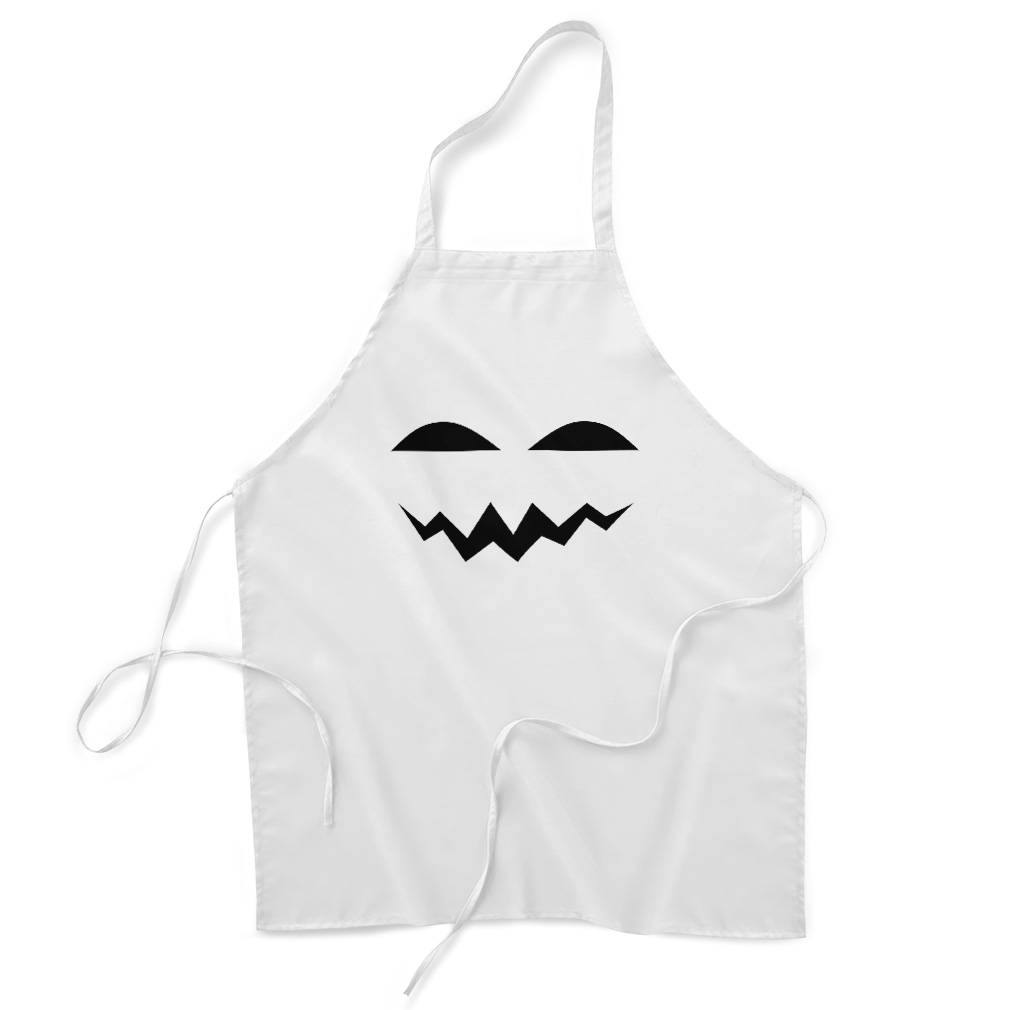 Aprons for Women & Men Evil Pumpkin Face Twin Halloween Housewarming Gifts - Picture 7 of 8